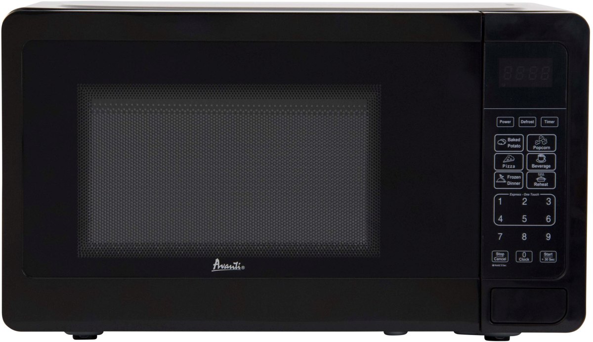 Avanti® 0.7 Cu. Ft. Black Countertop Microwave | Park Home Store ...