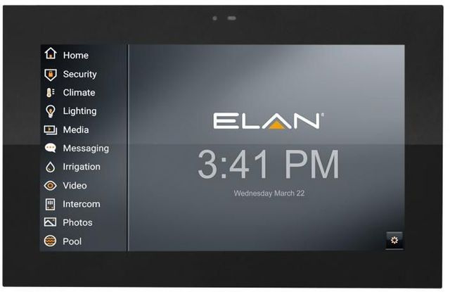 ELAN® Surface Mounted Touch Panel-Black 0
