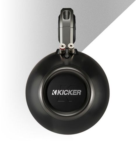 KICKER® KMTES 8" Black Empty Speaker Enclosure Pair 2