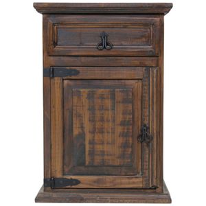Rustic Imports Diego Tobacco Nightstand