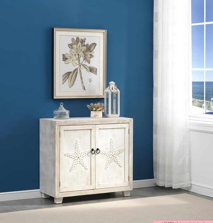 Coast2Coast Home™ Wonders of the Sea Two Tone Cabinet | BlvdHome