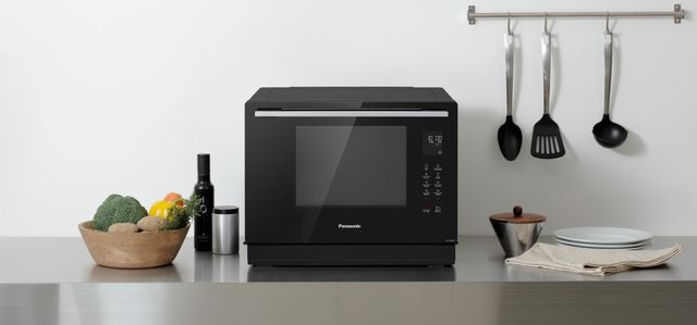 Panasonic® Genius® Inverter® Black Multifunctional Steam Oven 9