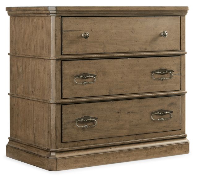 Hooker® Furniture Montebello Carob Brown Three-Drawer Nightstand 6