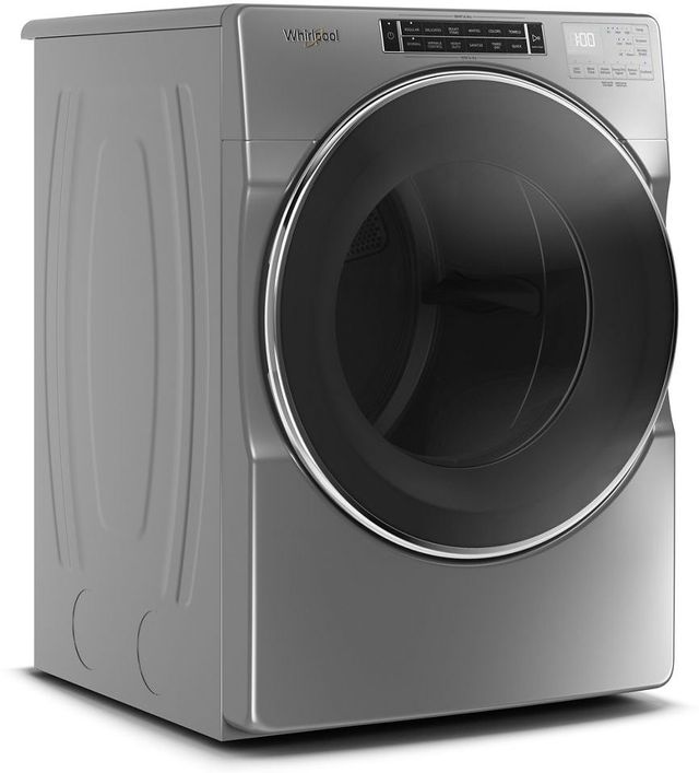 Whirlpool® 7.4 Chrome Shadow Front Load Electric Dryer-1