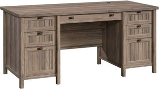 Sauder® Costa Washed Walnut™ Office Desk | Big Sandy Superstore | Furniture,  Mattress, Appliance Superstore