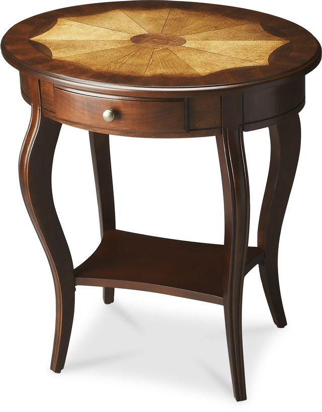 Butler Specialty Company Jeanette Cherry Oval Accent Table