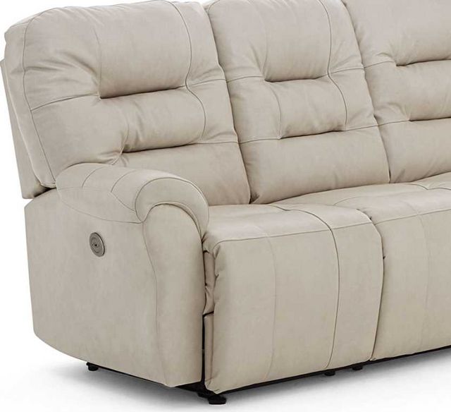 Best® Home Furnishings Unity Leather Space Saver® Reclining Sofa 1