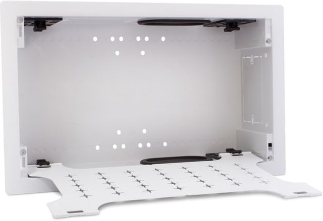 SnapAV Strong® VersaBox™ 8"x14" White Recessed Flat Panel Solution 1