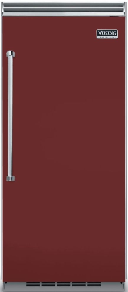 Viking® 5 Series 19.2 Cu. Ft. Reduction Red Professional Right Hinge All Freezer