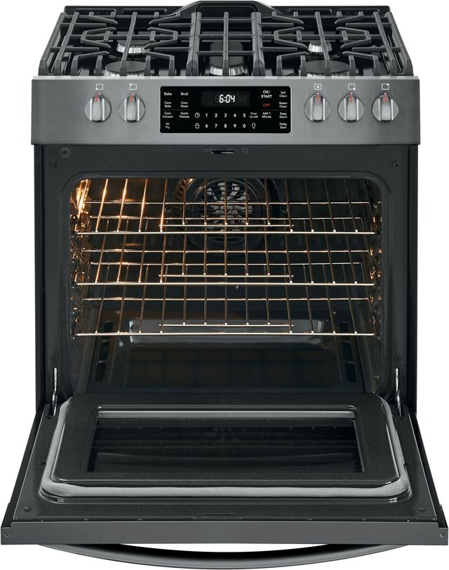 Frigidaire Gallery® 30" Stainless Steel Freestanding Gas Range with Air Fry 19