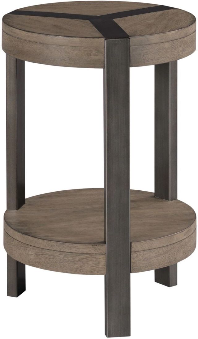 Hammary® Sandler Colt Gray Round Accent Table | Bob Mills Furniture