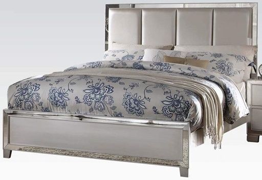 ACME Furniture Voeville II Platinum Queen Bed