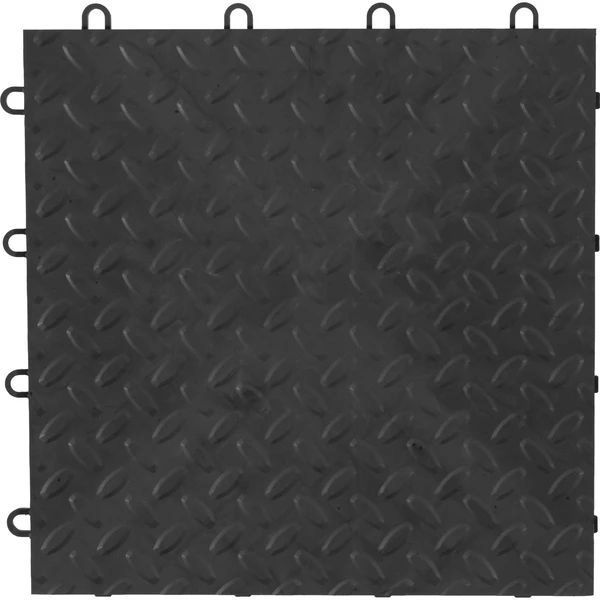 Gladiator® 48 Pack Charcoal Tile Flooring 