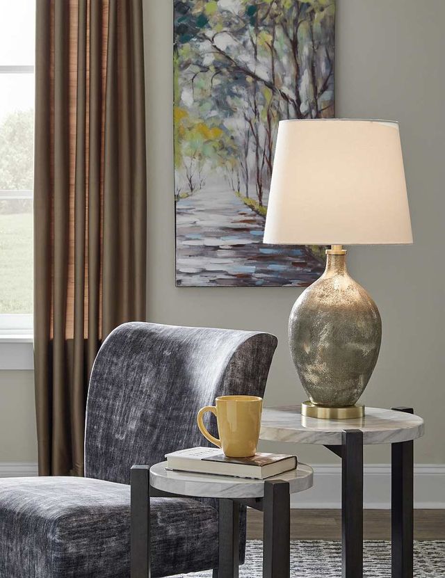 Mill Street® Jemarie Gray/Gold Table Lamp-1