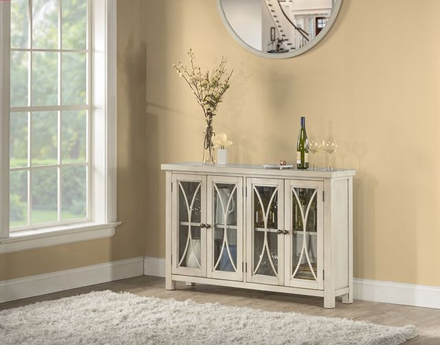 Hillsdale Furniture Bayside Antique White Cabinet-3