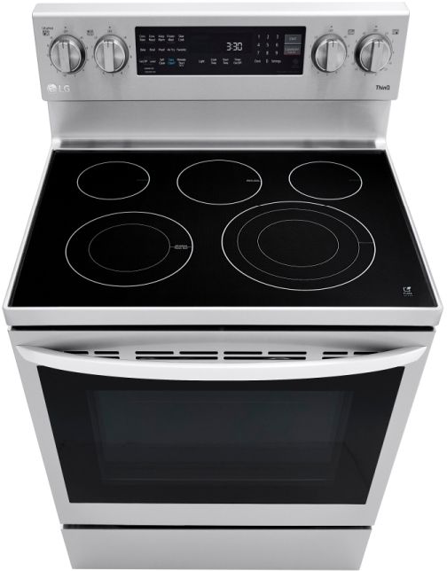 LG 4 Piece Gas Kitchen Appliance Package - Stainless Steel