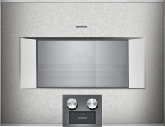 Gaggenau 400 Series 24" Stainless Steel Single Electric Combi-Steam Oven-BS475612