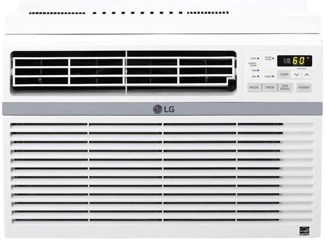LG 8,000 BTU's White Window Air Conditioner-0