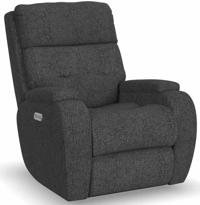 Flexsteel® Strait Steel Power Recliner with Power Headrest | Brownie ...