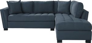 Calvin Heights Sapphire 2 Piece RAF Chaise Sectional