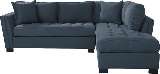Calvin Heights Sapphire 2 Piece RAF Chaise Sectional-0