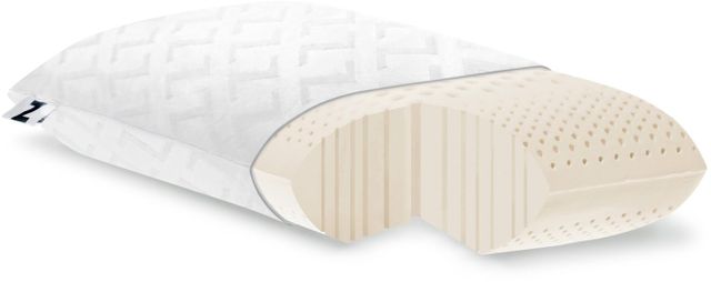 Malouf® Z® Zoned Dough® Low Loft Firm Queen Pillow 1