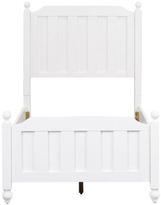 Liberty Cottage View White Youth Twin Headboard & Footboard 1