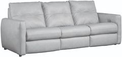 Southern Motion™ Dolce Gray Matters 96" Leather Double Reclining Sofa