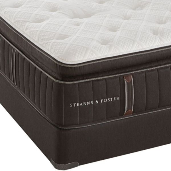 stearns and foster estate luxury plush euro pillowtop king