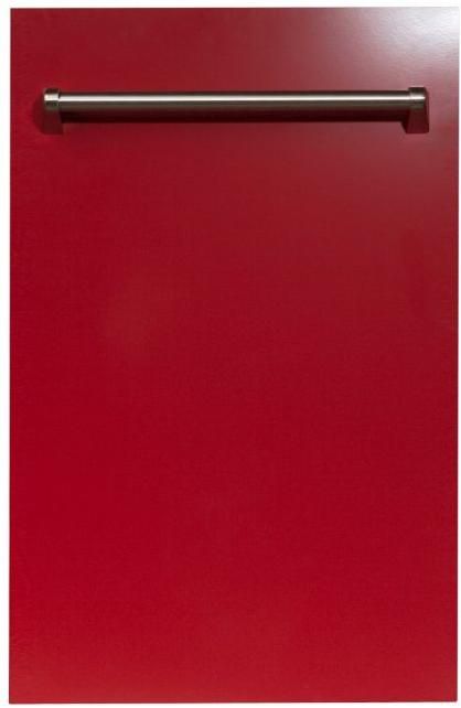 ZLINE Professional 18" Red Gloss Built In Dishwasher