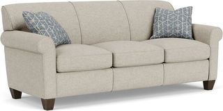 Flexsteel® Dana Silver Driftwood Sofa