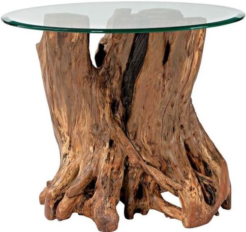 Hammary® Hidden Treasures Brown Root Ball End Table