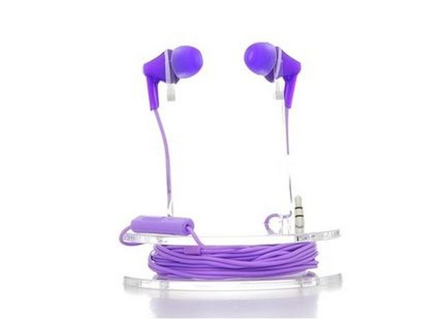 Panasonic® ErgoFit Violet In-Ear Earbud Headphones 3