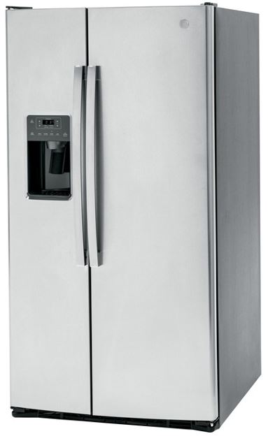 refrigerator side by side clearance