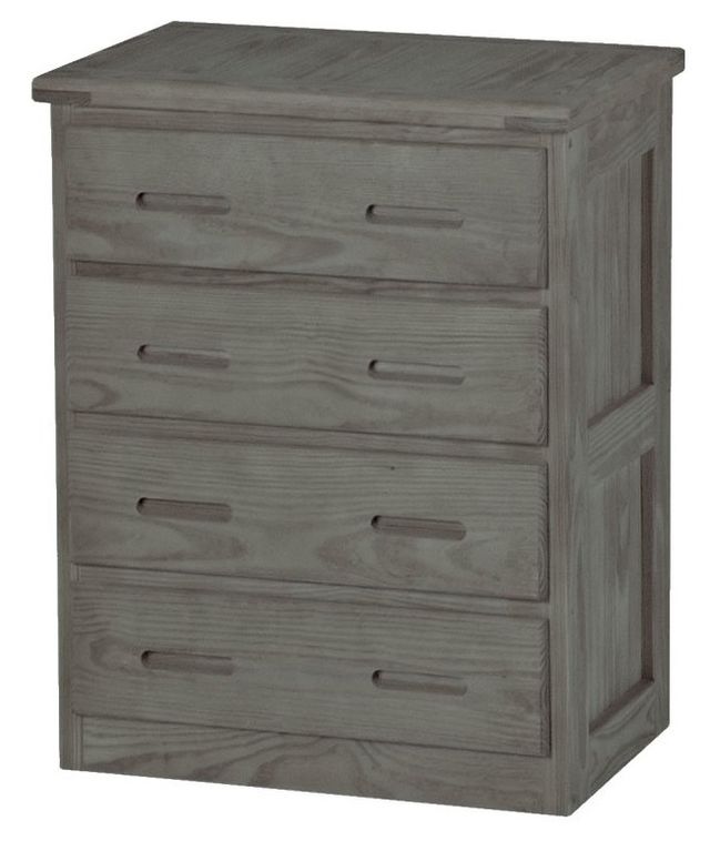 Crate Designs™ Furniture Graphite Chest with Lacquer Finish Top Only