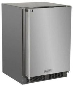 Marvel Outdoor Refrigerator With Door Storage-Stainless Steel