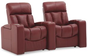 Palliser® Furniture Paragon Red Reclining Theater Seating Set