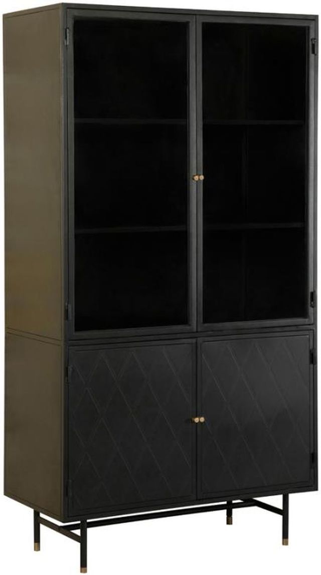 Coaster® Matte Black Cabinet