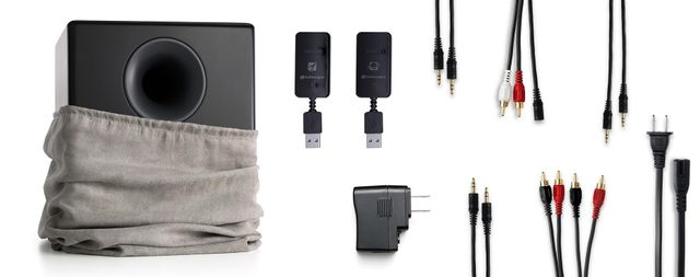 Audioengine Black S8 Wireless Subwoofer Bundle 2