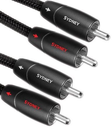 AudioQuest® Sydney RCA Interconnect Analog Audio Cable (3.0M/9'10") 1