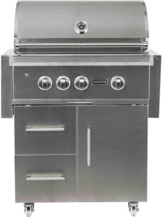 Coyote Outdoor Living S-Series 30” Free Standing Grill-Stainless Steel