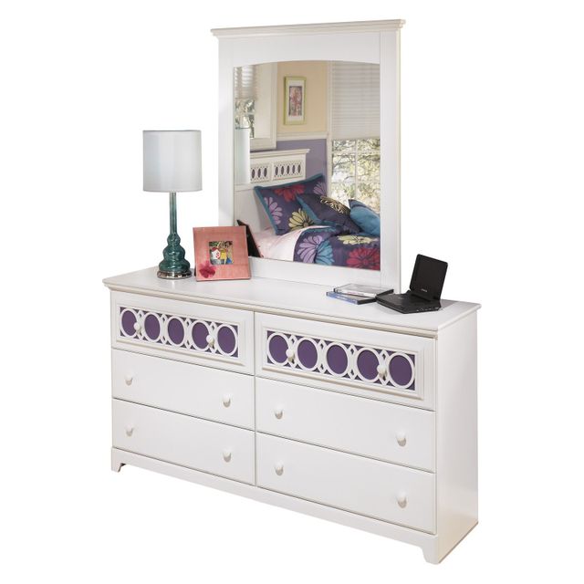 Signature Design by Ashley® Zayley White Bedroom Mirror 1