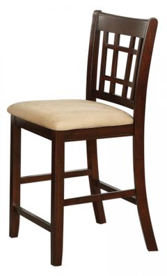 Coaster® Lavon Set of 2 Tan Counter Height Chairs
