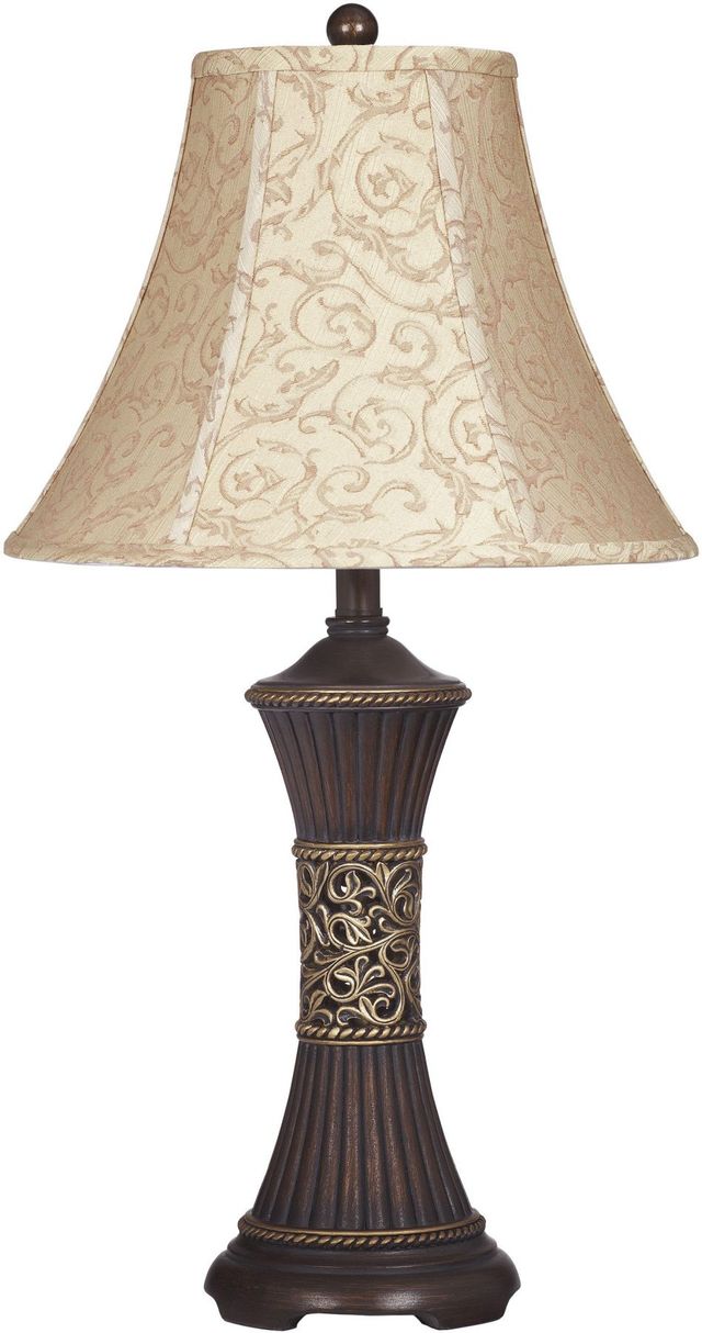 Signature Design by Ashley® Mariana 2-Piece Bronze Poly Table Lamps-2