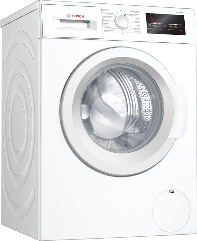 Bosch® 300 Series 2.2 Cu. Ft. White Compact Front Load Washer