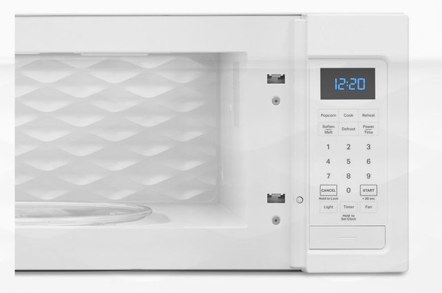 Whirlpool® 1.1 Cu. Ft. White Low Profile Microwave Hood Combination-1