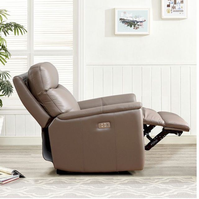 Amax Furniture Columbia Power Recliner with Power Headrest  2