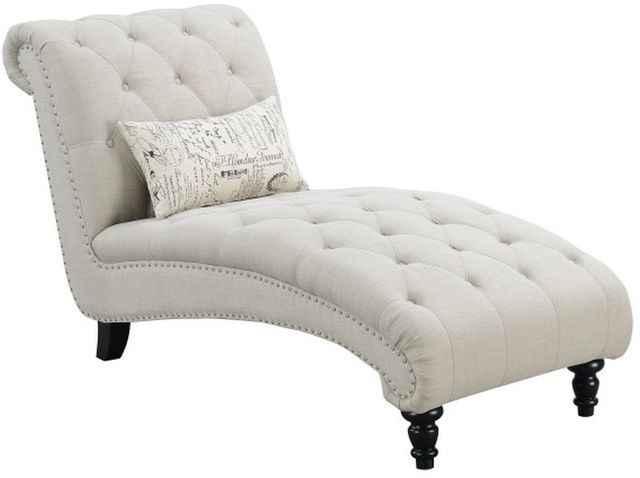 Emerald Home Hutton Ii Beige Chaise With One Pillow U3164 07 29 371 Furniture Brainerd Mn