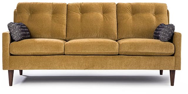 Best® Home Furnishings Trevin Espresso Stationary Sofa With 2 Pillows