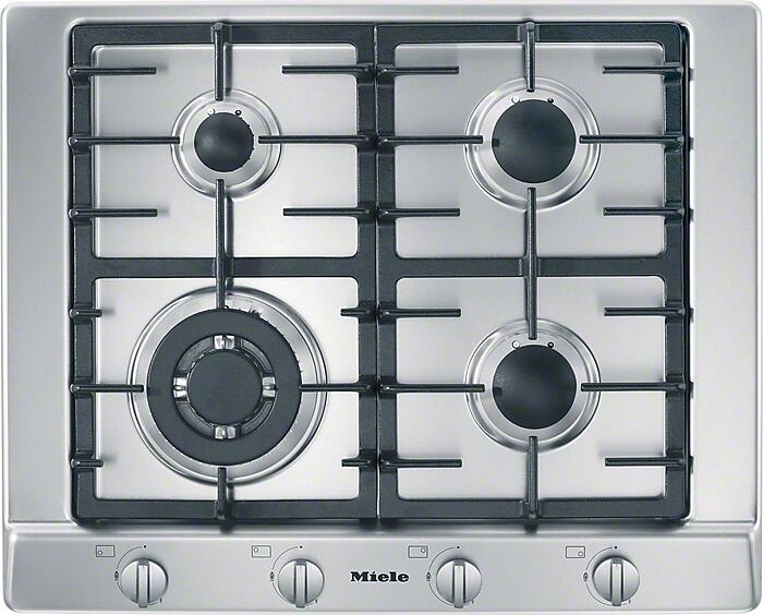 Miele 24" Stainless Steel Natural Gas Cooktop